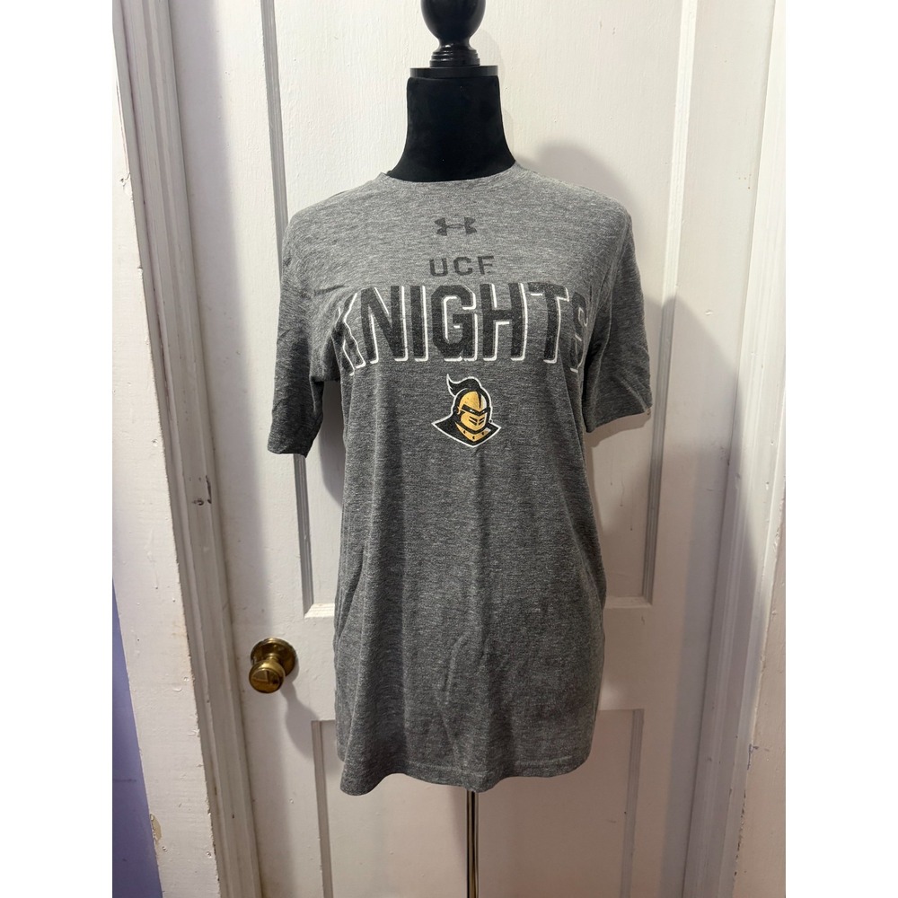 Under Armour UCF Knights Grey Loose Short Sleeve Top in S